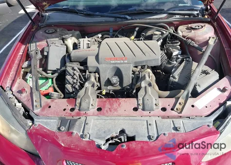 2004 Pontiac Grand Prix Gtp из США, поврежденный, VIN 2G2WR524741108921